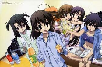 Anime School Days Kokoro Katsura Kotonoha Nanami Kanroji