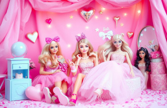 Barbie Pink Background