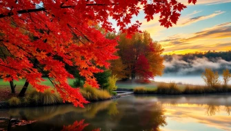 Beautiful Fall Scenery Wallpaper