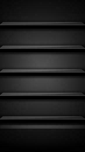 Glossy Dark Shelf Wallpaper iPhone
