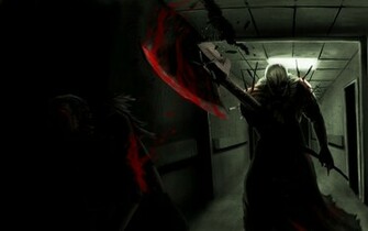 Zombie Ax Man Wallpaper Myspace Background