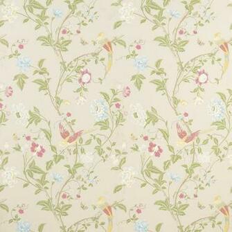 Home Decorating Wallpaper Summer Palace Linen Floral
