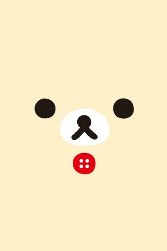 Rilakkuma Simply Beautiful iPhone Wallpaper