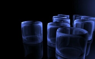3d Blue Glasses On Black Background Wallpaper55 Best
