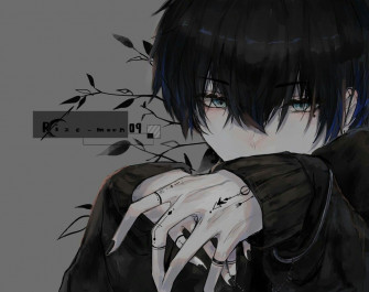 Dark Anime Boy Wallpaper