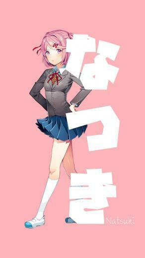 Ddlc Mobile Wallpaper Cuz I M Bored Literature Club