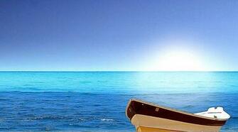 Boat Sea Beach Wallpaper HD Plus