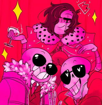 Free download Mettaton x Sans by CorruptGlitch [844x800] for your ...