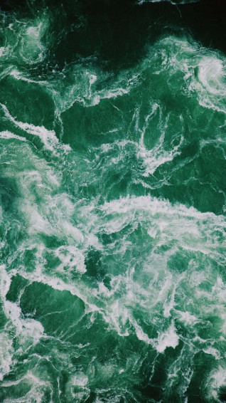 Mint Green Marble Wall With Unique And Intricate Patterns Wallpaper