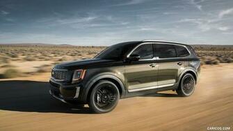 Kia Telluride Front Three Quarter HD Wallpaper