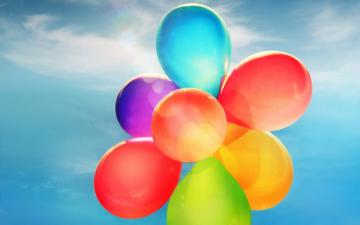 Balloons Wallpaper Top Background