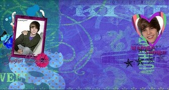 Fun Plannet Justin Bieber Purple Background