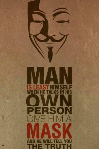 Anonymous iPhone 4s Wallpaper iPad