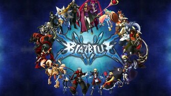 Blazblue Wallpaper Blue Beating Widescreen Jpg