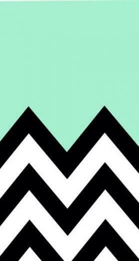 Background Black Chevron iPhone Wallpaper Mint Green White Zedge