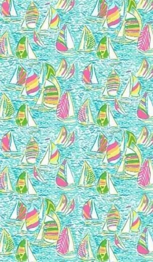 Lilly Pulitzer iPhone Wallpaper Background