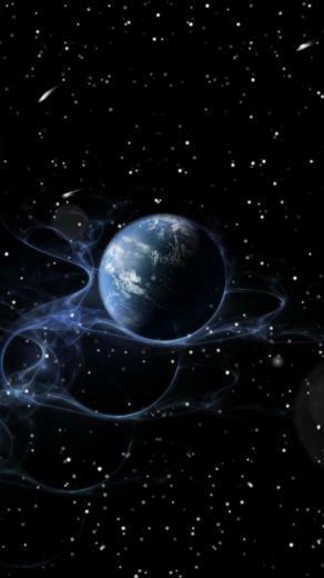 Space iPhone Plus Wallpaper HD