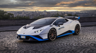 Lamborghini Hurac N Sto 5k Wallpaper HD Car