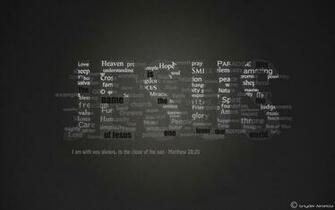 Wallpaper Typography Bible