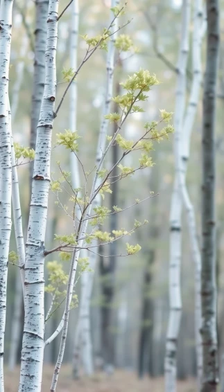 Silver Birch Wallpaper