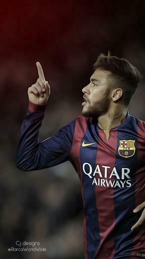 Cj Designs On Phone Wallpaper Neymar Jr Barcastuff