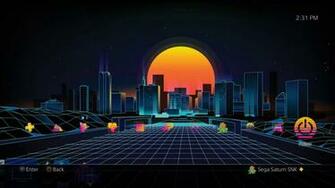 1980s Retro City Theme Playstation