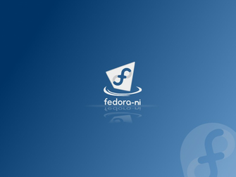 Wallpaper Fedora Ni