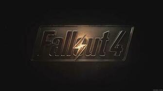 Fallout Game Logo On A Black Background Taken From The S