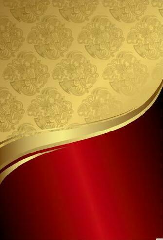 Red And Gold Wallpaper