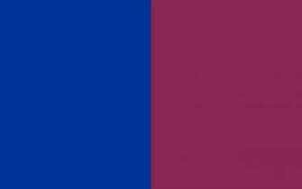 Resolution Dark Powder Blue And Raspberry Solid Two Color