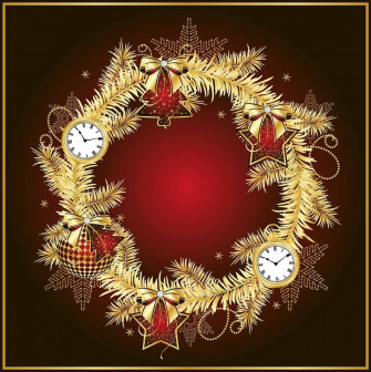 Christmas Wreath Wallpaper