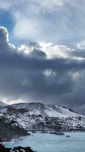 Mountains Iceland iPhone Wallpaper