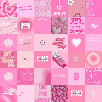 Pink Christian Wallpaper