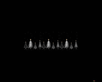 Black Christmas Wallpaper