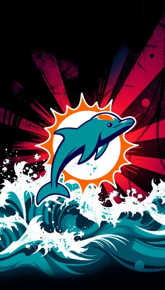 Miami Dolphins Logo Wallpaper
