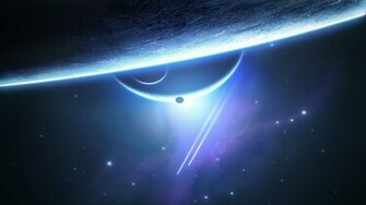 Asteroids And Planets Wallpaper