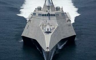 Uss Independence Watercraft Gray Military Sea Ship Water