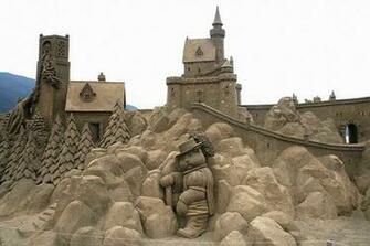 Castelo De Areia Vetor