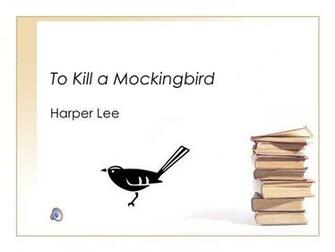 To Kill A Mockingbird Background Notes
