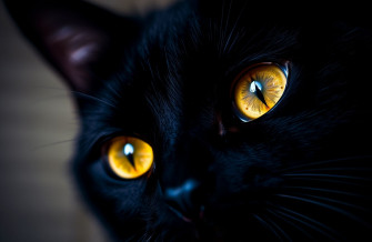 Black Cat Eyes Wallpaper