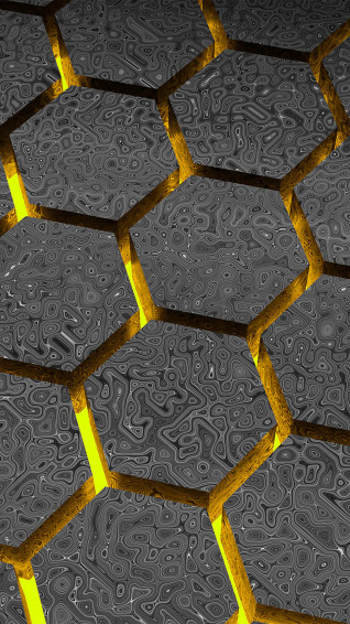 Gray And Yellow Wallpaper