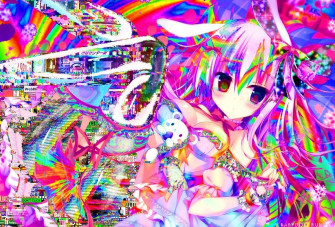 Glitchcore Aesthetic Anime Wallpaper Kawai