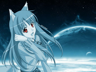 Anime Wolf Girl Wallpaper