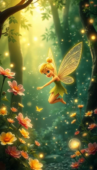 Tinkerbell Phone Wallpaper