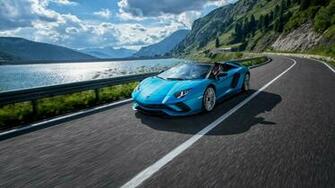 Lamborghini Aventador S Roadster 4k Wallpaper HD Car