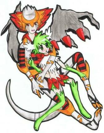 Pokemon Couples Image Shaymin And Giratina HD