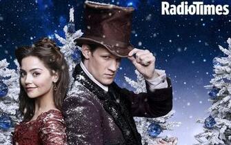 Doctor Who Exclusive Radio Times Christmas Wallpaper