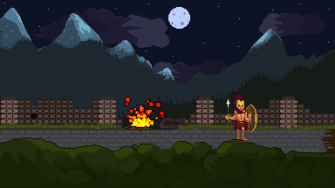 Pixel Game Background Wallpaper