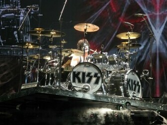 Eric Singer Kiss Drummers Wallpaper