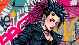 Punk Girl Wallpaper